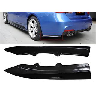 Zadní FLAP nástavce DPT (lesklá černá) BMW řada 3 F30/F31 2012–2019 fotografie 1