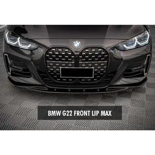 Přední lip spoiler DPT V-1 (pro G22/G23, lesklá černá) fotografie 1
