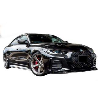 Přední lip spoiler DPT V-2 (pro G22/G23, černý lesk) BMW řada 4 G22/23/26 2020– fotografie 4