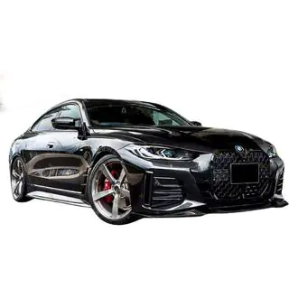Přední lip spoiler DPT V-2 (pro G22/G23, černý lesk) fotografie 4