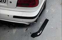 BMW řada 5 E39 1996–2003 Zadní FLAP nástavce DPT (lesklá černá) fotografie 1