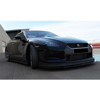 Přední lip spoiler DPT (lesklá černá) Nissan GT-R 2008–2025 fotografie 2