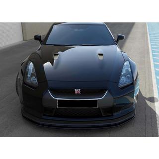 Přední lip spoiler DPT (lesklá černá) Nissan GT-R 2008–2025 fotografie 3