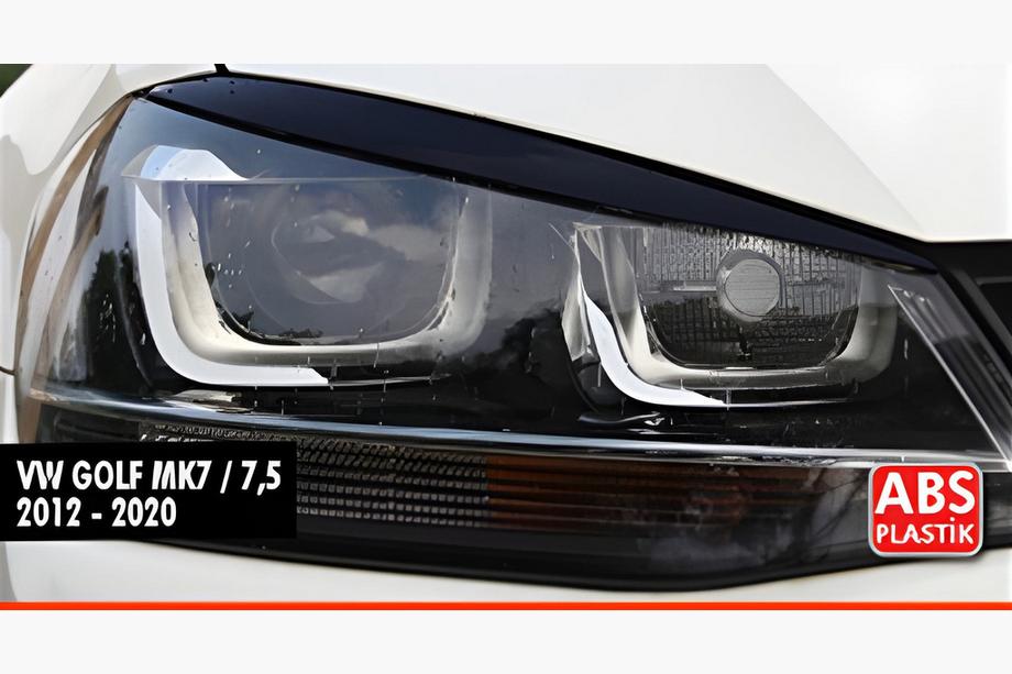 Volkswagen Golf 7/E-Golf 2012–2020 Mračítka DPT (2 ks, černý lesk) Image