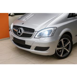 Přední maska chladiče Diamond Silver (2010-2014) Mercedes Vito W639 2004–2014 fotografie 1