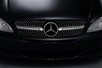 Mercedes Vito W639 2004–2014 Přední maska chladiče Diamond Silver (2004-2010) fotografie 2