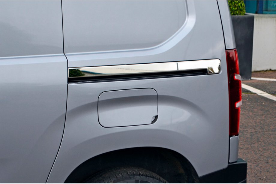 Opel Combo 2019– Nerezové lišty na posuvné dveře (2 ks) Fotografie 2