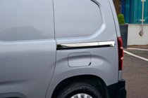 Toyota Proace City 2016– Nerezové lišty na posuvné dveře (2 ks) fotografie 5