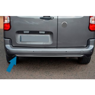 Chromová lišta zadního nárazníku Omsa Line Citroen Berlingo/Multispace 2018– fotografie 4