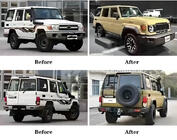 Toyota Land Cruiser 70 1984– Faceliftová sada pro rok 2024 fotografie 3