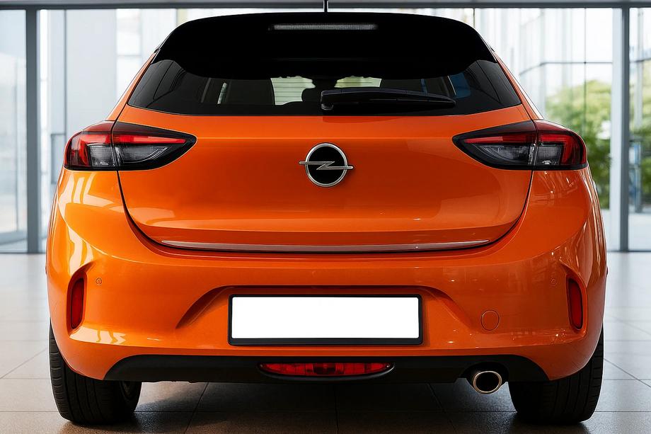Opel Corsa F 2019– Nerezová lišta na hranu víka kufru Fotografie 1