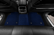 BMW řada 7 G11/G12 2015–2022 EVA autokoberce (pro G12, modré) fotografie 3