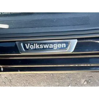 Univerzální prahové lišty Volkswagen V-1 (4 ks, nerez) fotografie 3