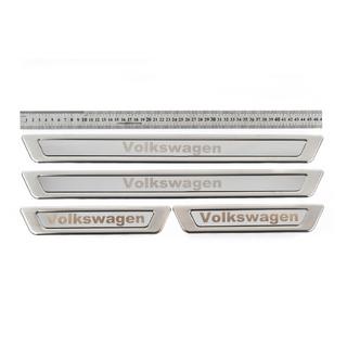 Univerzální prahové lišty Volkswagen V-1 (4 ks, nerez) fotografie 1