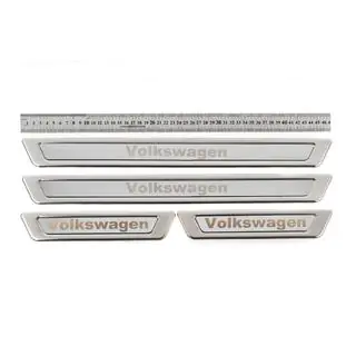 Univerzální prahové lišty Volkswagen V-1 (4 ks, nerez)