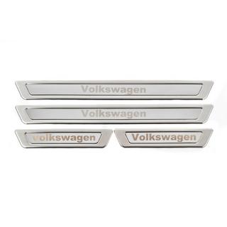Univerzální prahové lišty Volkswagen V-1 (4 ks, nerez) fotografie 4