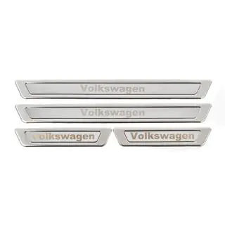 Univerzální prahové lišty Volkswagen V-1 (4 ks, nerez) fotografie 4