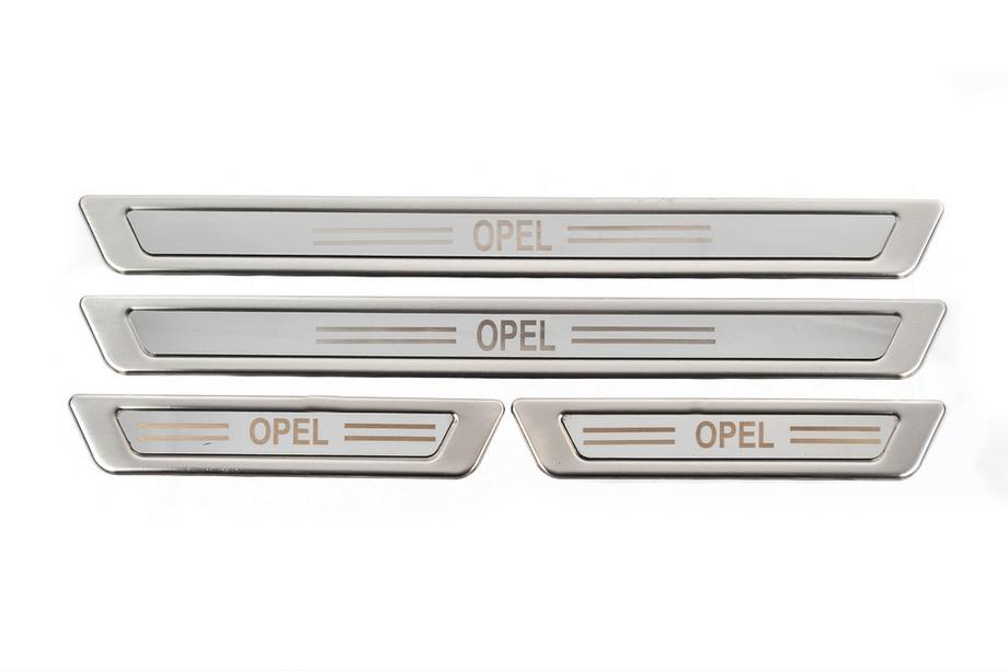 Opel Univerzální kryty prahů Opel V-1 (4 ks, nerez) Fotografie 2