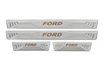 Ford Univerzální kryty prahů Ford V-2 (4 ks, nerez) fotografie 2