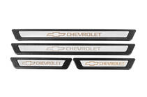 Chevrolet Univerzální nerezové lišty prahů Chevrolet V-3 (4 ks) fotografie 2