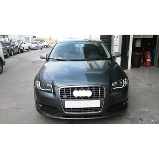 Přední maska chladiče S-style (2008-2012, šedá s chromem) Audi A3 2003–2012 fotografie 3