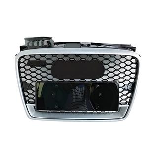 Přední maska RS-style V-1 (černá s chromem) Audi A4 B7 2004–2008