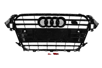 Audi A4 B8 2007–2015 Přední maska S-style (2012-2015, černá s chromem) fotografie 4