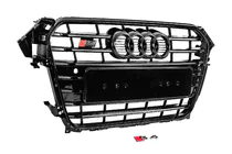Audi A4 B8 2007–2015 Přední černá maska chladiče S-style (2012-2015) fotografie 2