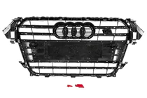 Audi A4 B8 2007–2015 Přední černá maska chladiče S-style (2012-2015) fotografie 4