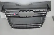 Audi TT 2006–2014 Přední maska chladiče S-style (2008-2014, černá s chromem) fotografie 1