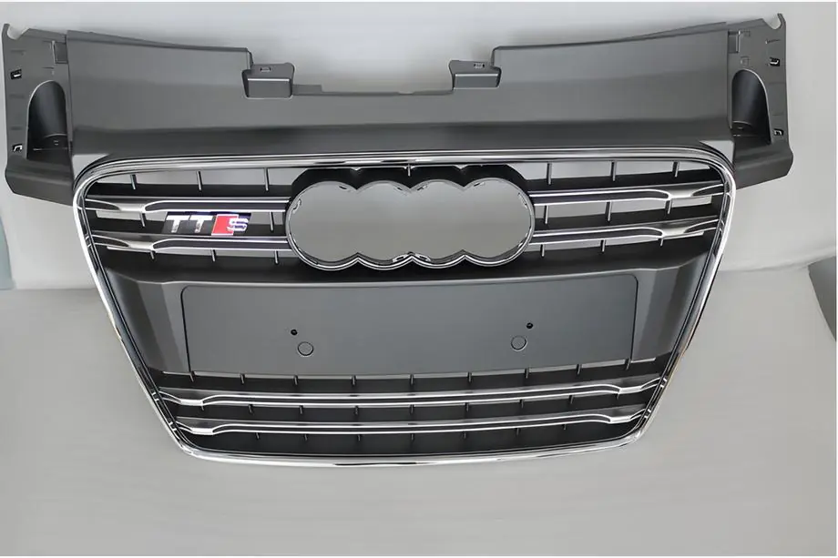 Audi TT 2006–2014 Přední maska chladiče S-style (2008-2014, černá s chromem) Image