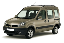 Renault Kangoo 1998–2008 Vnější okenní lišty (2 ks, nerez) Carmos - turecká ocel fotografie 1