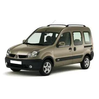 Vnější okenní lišty (2 ks, nerez) Renault Kangoo 1998–2008 fotografie 1