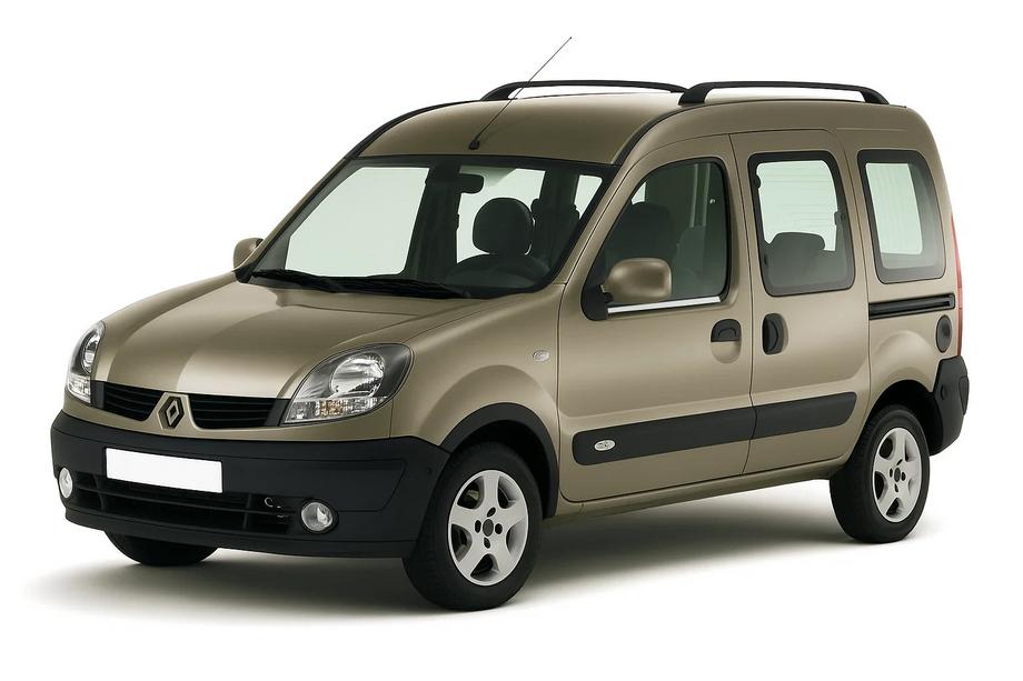 Renault Kangoo 1998–2008 Vnější okenní lišty (2 ks, nerez) Carmos - turecká ocel Image