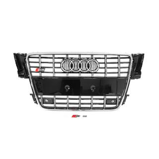 Přední maska chladiče S-style (2007-2011, černá s chromem) Audi A5 2007–2015 fotografie 1