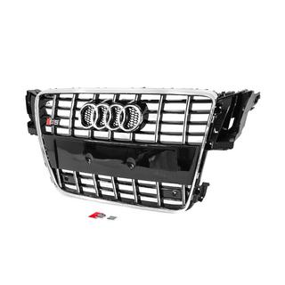 Přední maska chladiče S-style (2007-2011, černá s chromem) Audi A5 2007–2015 fotografie 2