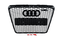 Audi A6 C6 2004–2011 Přední maska chladiče RS-style (černá) fotografie 4