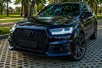 Audi Q7 2015–2026 Přední maska chladiče RS-style (2015-2019, černá) fotografie 4