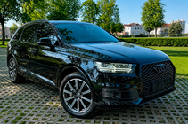 Audi Q7 2015–2026 Přední maska chladiče RS-style (2015-2019, černá) fotografie 5