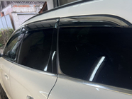 Volvo XC60 2009–2017 Ofuky oken s chromovou lištou Niken Luxury (6 ks) fotografie 2