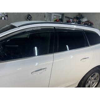 Ofuky oken s chromovou lištou Niken Luxury (6 ks) Volvo XC60 2009–2017 fotografie 4
