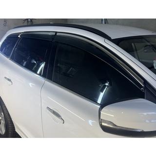 Ofuky oken s chromovou lištou Niken Luxury (6 ks) Volvo XC60 2009–2017 fotografie 1