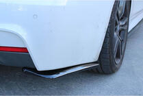 Volkswagen Caddy 2004–2010 Flap nástavce zadního nárazníku DPT (ABS) (2 ks) (lesklá černá) fotografie 5