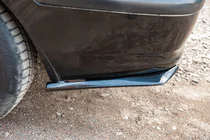 Volkswagen Caddy 2010–2015 Flap nástavce zadního nárazníku DPT (ABS) (2 ks) (lesklá černá) fotografie 12