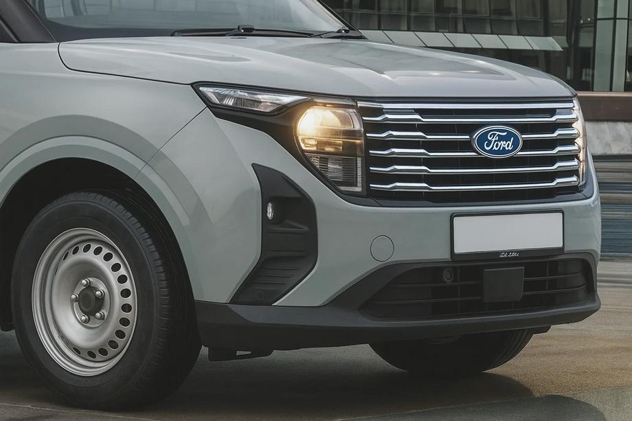 Ford Courier 2023– Nerezové lišty na masku chladiče Image