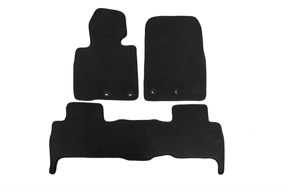 Toyota Land Cruiser 200 2007–2021 Polyuretanové autokoberce EVA V-2 (2012-2021, černé) Image