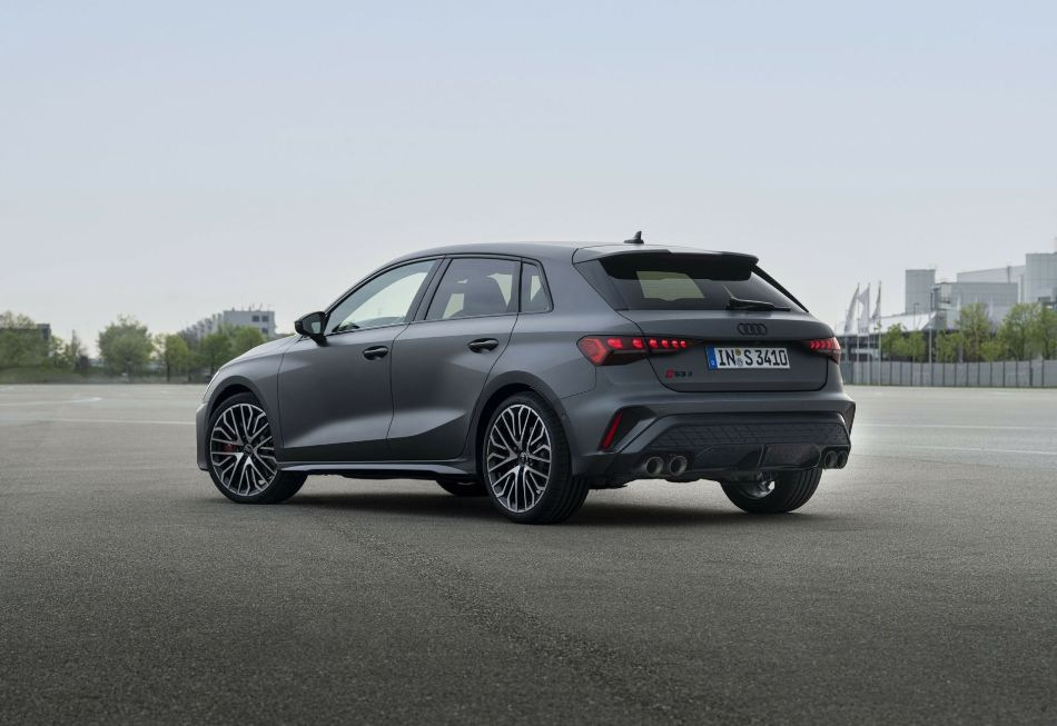 Audi S3 Sportback: modernizovaný sportovní hatchback pro rok 2024