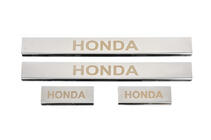 Honda CRV 2007–2011 Nerezové kryty prahů Carmos (4 ks) fotografie 1