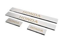 Honda CRV 2007–2011 Nerezové kryty prahů Carmos (4 ks) fotografie 2