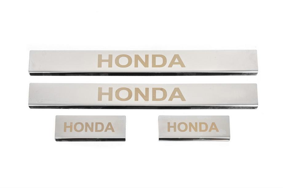 Honda CRV 2007–2011 Nerezové kryty prahů Carmos (4 ks) Image